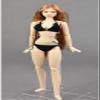 1/6 Scale Women's Bra And Panties for, CY Girl, TTL, 12 Female Character, Black, as described view 3