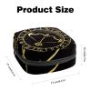 RODAILYCAY Sanitary Napkin Storage Bag, Portable Menstrual Cup Pouch, First Period Bag for Women Girls, Sagittarius Zodiac Sign Zipper Menstruation Padded Purser view 2