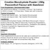 Creatine Monohydrate Powder - Passionfruit - Micronised (250g) view 4