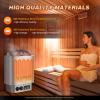 CYTBEK 6KW Sauna Heater, Electric Sauna Heaters Stove with Sauna Hygrothermograph, Dry Steam Sauna Bath, for Home, Hotel, Spa, Max. 9 m, Improve Your Sleeping Quality view 3