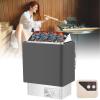 CYTBEK Sauna Heater, 3-9kw Dry Steam Bath Sauna Heater Stove,with External Controller,need 16kg Sauna Stone (not Included),can Be Used for Commercial Use and Home Use 8KW view 1