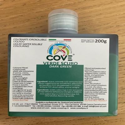 200 GR DARK GREEN COLOUR LIQUID COVE