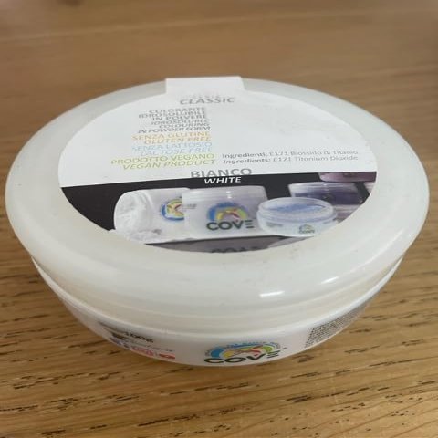 100 GR WHITE POWDER FOOD COLORING COVE