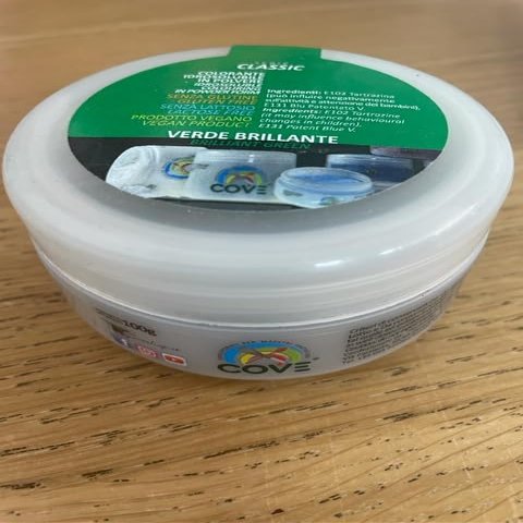 100 GR GREEN POWDER FOOD COLORING COVE