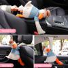 Soft Plush Car Tissue Holder Hanging Car Tissue Box Cover Organizers Portable Cartoon Animal, Paper Storage Napkin Box for Home Office Car Bathroom Decoration (B) view 4