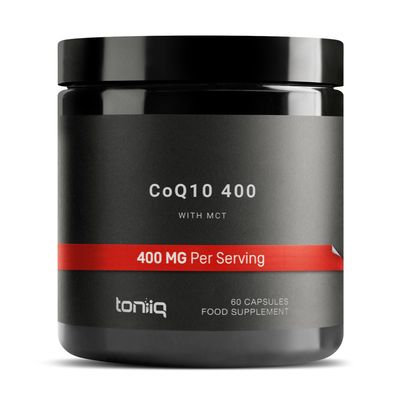 CoQ10 400mg Extra Strength - Ultra High Purity with MCT Oil for Superior Absorption - 98% Purified - Third-Party Tested, 60 Veggie Capsules