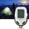 Glomora Electronic Thermometer Compass, Mobile Weather Device with Calendar, Handheld for Outdoor Climbing, Camping, Picnic (Black) view 4