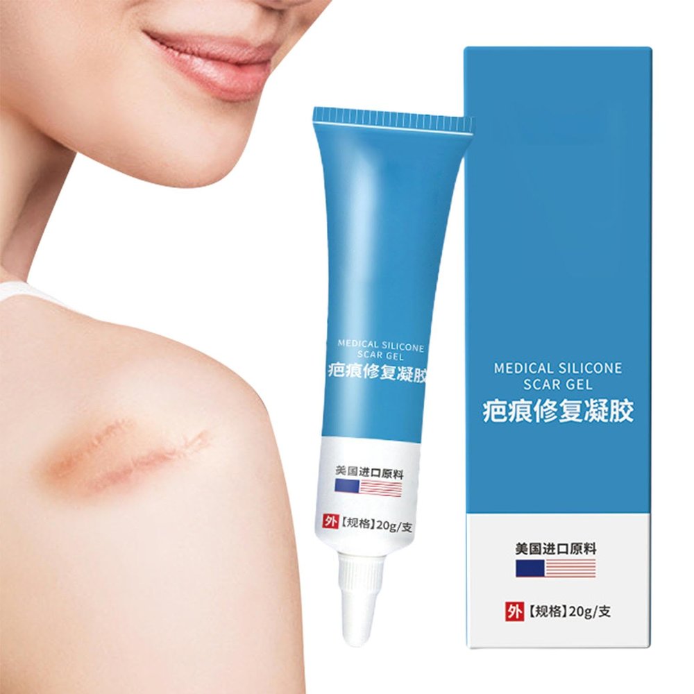 Facial Scar Cream - 20g New Scars Cream Gel - Moisturizing Effect Tasteless Full Body Burn Scar Gel Not Greasy Waterproof for All Kinds of Scars