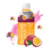 Mogu Mogu Nata De Coco Passion Fruit Flavored Drink | 320ml | Mogu Mogu Flavored Drinks | Nata De Coco | Jelly Texture | Refreshing Taste | Pack of 3 | Passion Fruit | Bottled Drink view 3