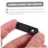 KOMBIUDA 20pcs Rubber Lighter Pad with Compact Design and -saving Function, Black Inner Gasket Mat to Reduce Fluid Evaporation for Kerosene, Sturdy and Leak-resistant view 2