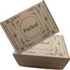 Tea Gift Box with Patkai Morning Gold (Breakfast Tea, Robust and Strong Assam Tea) and Evening Rose (Calming, Relaxing Blend of Green Tea with Rose & Cardamom) Teas, 2 x 100 gm Caddies view 3