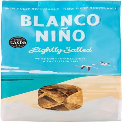 Blanco Nio - Traditional Tortilla Chips - Lightly Salted - 4 x 170g