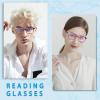 Kerecsen 6 Pack Reading Glasses for Women and Men Blue Light Blocking, Spring Hinge Lightweight Anti Glare Computer Readers (6 Mix Color, 4.0, x) view 2
