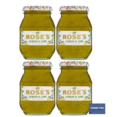 Rose's Lemon & Lime Fine Cut Marmalade (454g x 4)