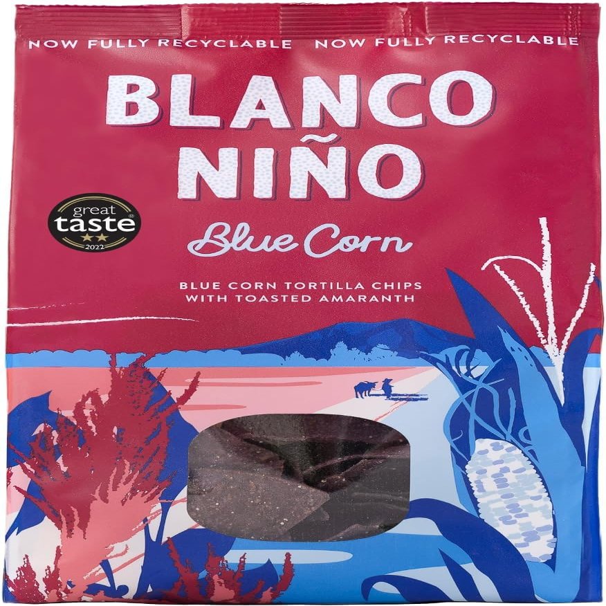 Blanco Nio - Traditional Tortilla Chips - Blue Corn - 2 x 170g
