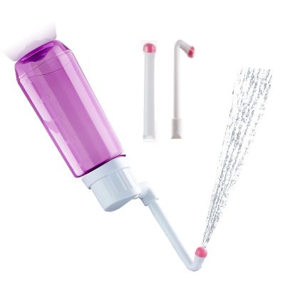 Brigtviee Peri Bottles for Postpartum & Perineal Care, Portable Bidet Douche Bottles for Women, Upside Down Perineal Bottle, Portable Travel Bidet for Personal Hygiene Cleaning, 500 ml/16.9 OZ