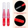 BBTO 100 Pcs Braces Dental Brush Flosser for Cleaner Interdental Brush Toothpick Tooth Flossing Head Oral Dental Toothpick Cleaners Cleaning Tool(Red) view 4