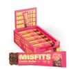 Misfits Vegan Protein Bars - Cookie Butter | Sports Nutrition Bars - 15 grams Protein | 1 gram Sugar | Plant-Based, Low Carb, High Fibre | No Palm Oil | Non-GMO | Pack of 15 view 1