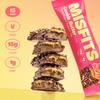 Misfits Vegan Protein Bars - Cookie Butter | Sports Nutrition Bars - 15 grams Protein | 1 gram Sugar | Plant-Based, Low Carb, High Fibre | No Palm Oil | Non-GMO | Pack of 15 view 3