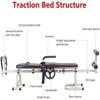 Table Cervical and Lumbar Traction Bed Massage Traction Bed Body Stretching Device for Lumbar Spine Cervical Discomfort Lumbar Disc Herniation view 4