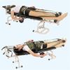 Chiropractic Massage Bed, Portable Folding Body Stretching Massage, Cervical and Lumbar Traction Bed for Lumbar Disc Herniation, Therapy Lumbar Disease, Relief Back Pain view 2