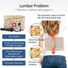 Back Traction Device, Back Decompression Belt Lumbar Support for Back Inflatable Waist Belt Pain Relief Lumbar Strain One Size Fits view 2