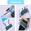 Back Lumbar Traction Device, Adjustable Multifunctional Light Weight Folding Compact, Cervical Spine Extension Stretcher for Relieve Spondylosis, Improve Spine Posture view 3