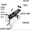 Massage Traction Bed, Lumbar Spine Cervical Traction Device and Lumbar Traction Bed, Body Stretching Device, Adjustable Bed Board, for Lumbar Fatigue and Minor Injury Lumbar Vertebrae Disease view 2
