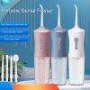 ulafbwur Water Flosser for Teeth Cordless, Dental Flosser 3 Modes 360 Rotatable Nozzle IPX7 Waterproof High-Pressure Rechargeable Electric Oral Irrigator Teeth Cleaner Pink view 2