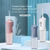 ulafbwur Water Flosser for Teeth Cordless, Dental Flosser 3 Modes 360 Rotatable Nozzle IPX7 Waterproof High-Pressure Rechargeable Electric Oral Irrigator Teeth Cleaner Pink view 3