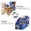 ABOOFAN Floral Hair Comb Bridal Headpiece Wedding Hair Accessories Rhinestone Hairpin for Women and Girls view 4