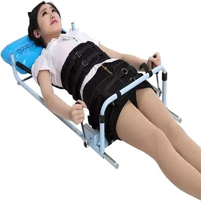 Back Lumbar Traction Device for Bed, Home Use Spine Posture Corrector, Help Relieve Back Pain from Herniated Discs, Spondylosis, Muscle Spasms
