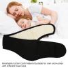 Syrisora Soundproof Sleep Earmuff Headbands, Noise Reduction Sleeping Ear Wrap, Head Band Ear Muffs,Ear Adjustable Warm Earmuff for Men Women (Black) view 4