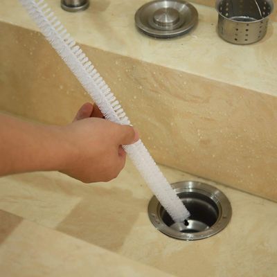 Drain Brush, 71cm Flexible Drain Brush Tube Bending Kitchen Pipe Sewer Unclogger Sink Overflow, Brushes (Fafeicyt21zwxv5ao-01)
