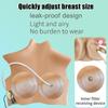 JYACANS Extra Large Z Plus Cup Silicone Inflatable Breasts, Upgraded Huge Fake Boobs Crossdresser Transgender Cosplay Drag Queen (01,ZZZ cup) view 3