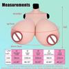JYACANS Extra Large Z Plus Cup Silicone Inflatable Breasts, Upgraded Huge Fake Boobs Crossdresser Transgender Cosplay Drag Queen (01,ZZZ cup) view 4
