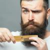 Beard Comb - Folding Pocket Comb, Wooden Beard Comb | Foldable Pocket Beard Comb, Anti-Static Hair Comb, Natural Wooden Beard Comb as for Men Wood, 4x2x1 view 2