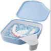 Denture Cleaning Storage Box With Basket Net Container Holder, Durable, Small Size, Easy To Use And Carry view 1