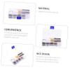 Hoement Glasses Repair Tools Eyeglass Repair Kit Glasses Screw Kit Included and Maintenance at Home Travel view 2