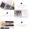 Hoement Glasses Repair Tools Eyeglass Repair Kit Glasses Screw Kit Included and Maintenance at Home Travel view 3