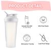 Protein Shaker Bottle, Secure Leakproof Protein Shake Mixer Bottle, Steel Mixing Ball For Lump Free Smooth Shake, BPA Free, Dishwasher Safe for Gym & Sports Shaker Bottle (White, 21, Fluid Ounces) view 3