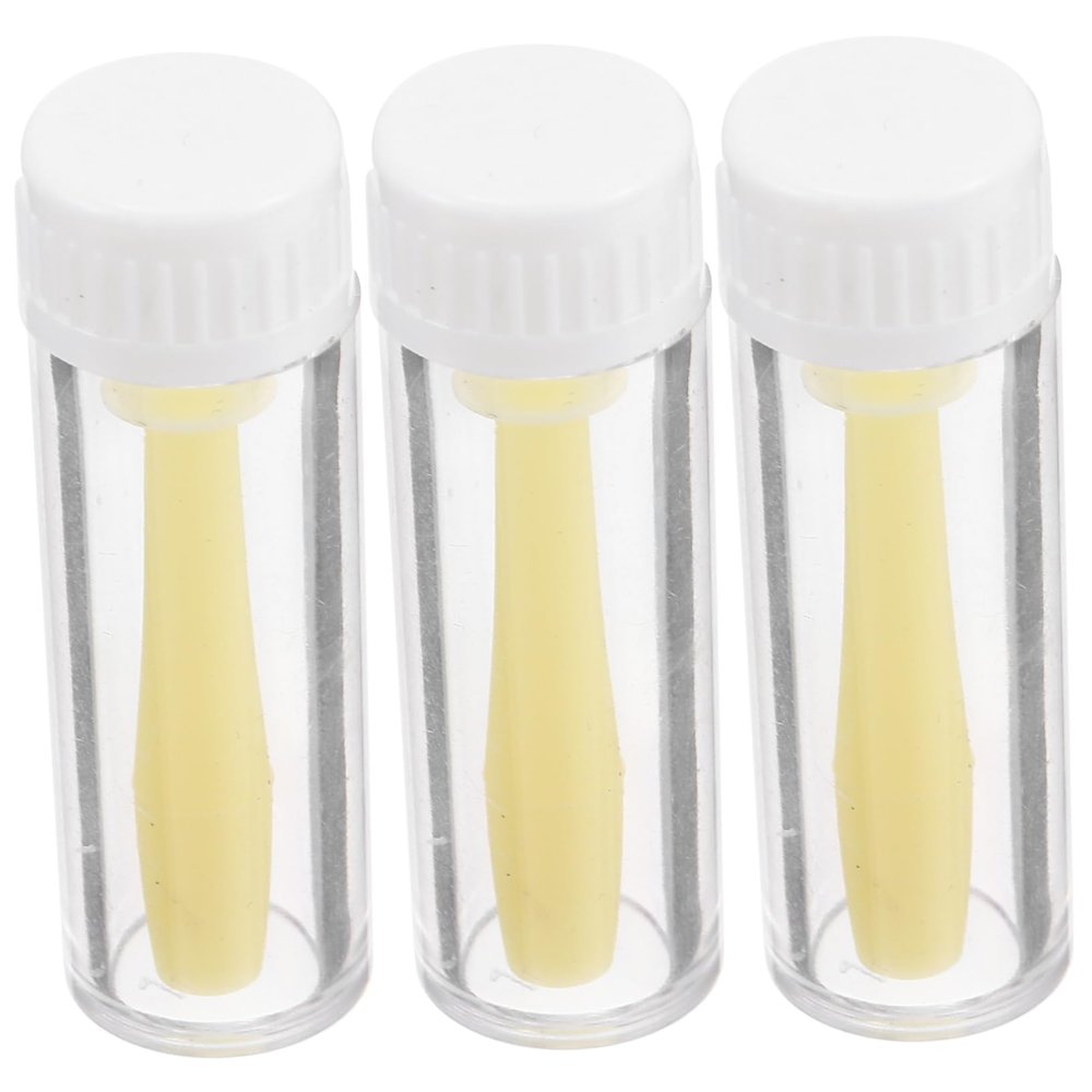 Hoement 3pcs Compact Applicators Reusable Removers Storage Case for Easy Eye Handling Safe for