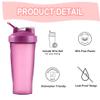 Protein Shaker Bottle, Secure Leakproof Protein Shake Mixer Bottle, Steel Mixing Ball For Lump Free Smooth Shake, BPA Free, Dishwasher Safe for Gym & Sports Shaker Bottle (Purple, 21, Fluid Ounces) view 3