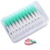 160Pcs Interdental Brushes Versatile Soft Polyvinyl Dental Picks Teeth Brush Portable Disposable Toothpicks Cleaning Brush Teeth Cleaning Care Tools(Green), Dental Picks view 1