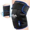 Hilph Knee Ice Pack Wrap for Pain Relief - Adjustable Gel Ice Pack for Knee Replacement Surgery Recovery, Arthritis & Meniscus Tears - Hot & Cold Compression Therapy Cold Pack - Black view 1