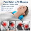 AQUASHIELDING Neck and Shoulder Relaxer with Upper Back, Cervical Traction Device Neck Stretcher for TMJ Pain Relief and Cervical Spine Alignment view 4