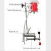 Dental Simulator Manikin Phantom Head - Teaching Mouth Head Model Fix on Chair Replaceable Typodont Tooth Model 360-Degree Adjustment for Dentists & Dental Assistants and Hygienists view 3