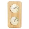 Gavigain 2 in 1 Wooden Sauna Hygrothermograph,Wooden Sauna Hygrothermograph Indoor Humidity Temperature Measurement for Sauna Room Accessories view 1
