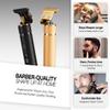 Russell's Precision Pro Electric Cordless Beard Trimmer Detailers with Ceramic Blades (Gold) - Premium Barber Quality view 2