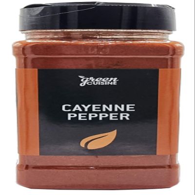 Cayenne Pepper | 280g | Hot Cayenne Chilli Powder | Ground Cayenne Pepper by Green Cuisine